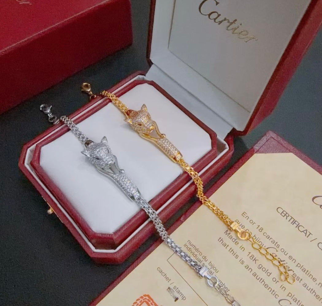 [shinejoy Jewelry] PANTHERE  BRACELET DIAMONDS
