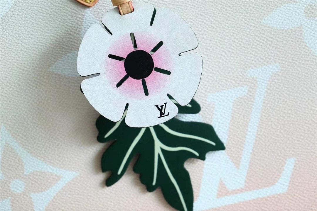 TOILE ENCOUÉE GÉANTE ONTHEGO MM BRUME GRIS MONOGRAMME