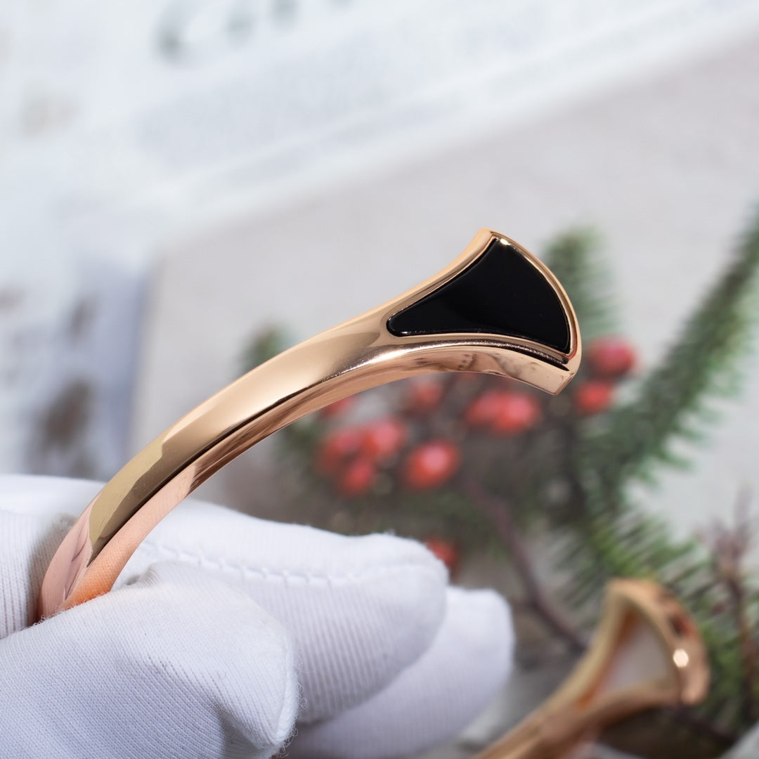 [Shinejoy]DREAM BRACELET OPEN PINK GOLD MOP