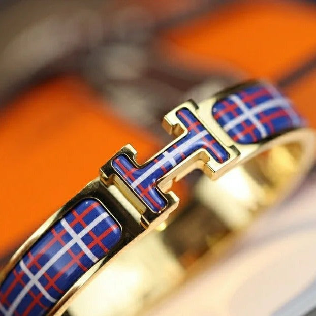 Bracelet tartan [Shinejoy]H 12 mm
