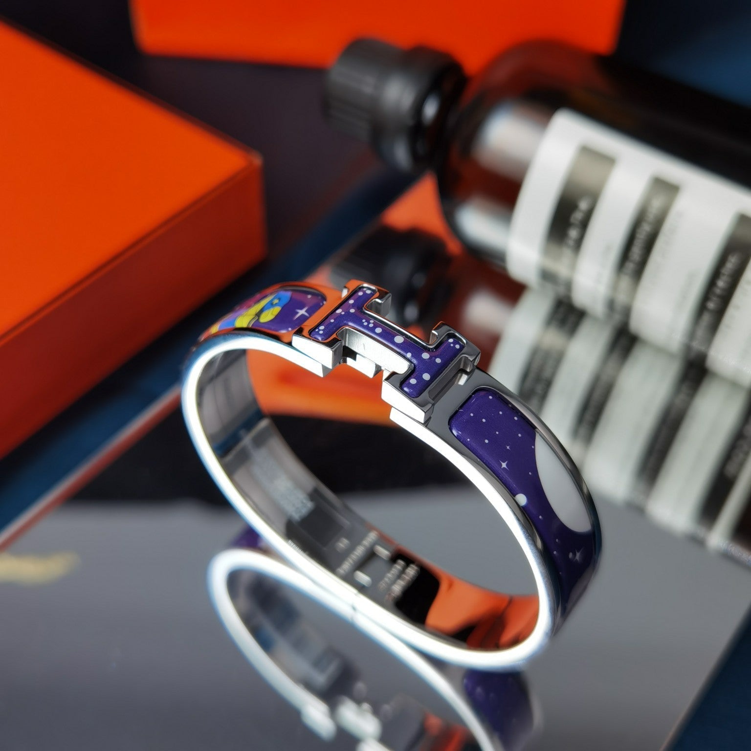 Bracelet [Shinejoy]H Étoile et Lune 12 mm