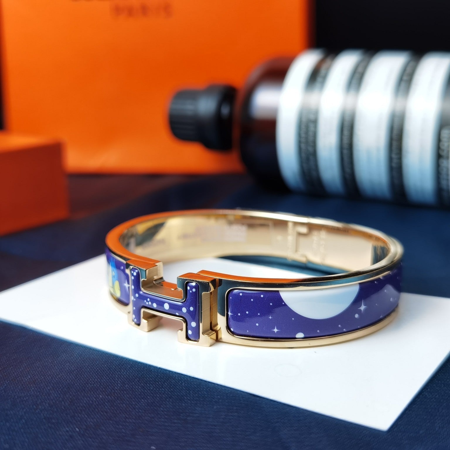 Bracelet [Shinejoy]H Étoile et Lune 12 mm