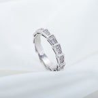 [Shinejoy] Bague Serpenti en argent sertie de diamants 3 mm