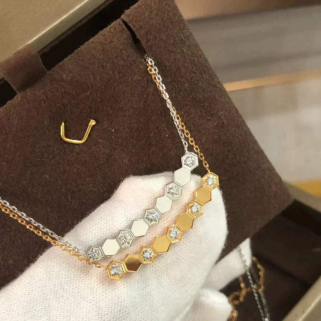 [Shinejoy] COLLIER BEE LOVE DIAMANT