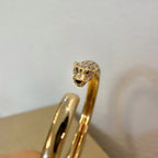 [Shinejoy]Bracelet ouvert en or et diamants PANTHÈRE