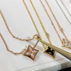 [シャインジョイ]スターブラックモップネックレス