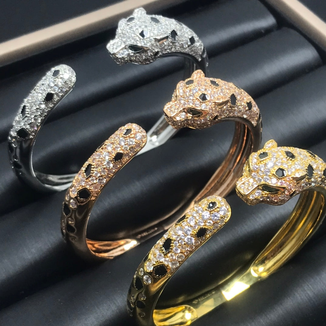 [Shinejoy]PANTHERE BIG BRACELET DIAMONDS