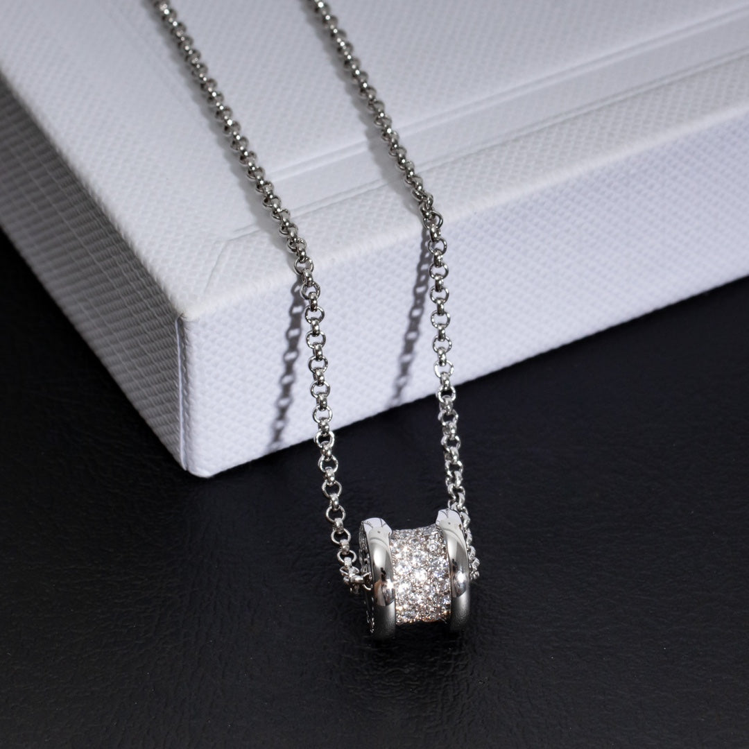 [Shinejoy]ZERO 1 SILVER DIAMOND NECKLACE