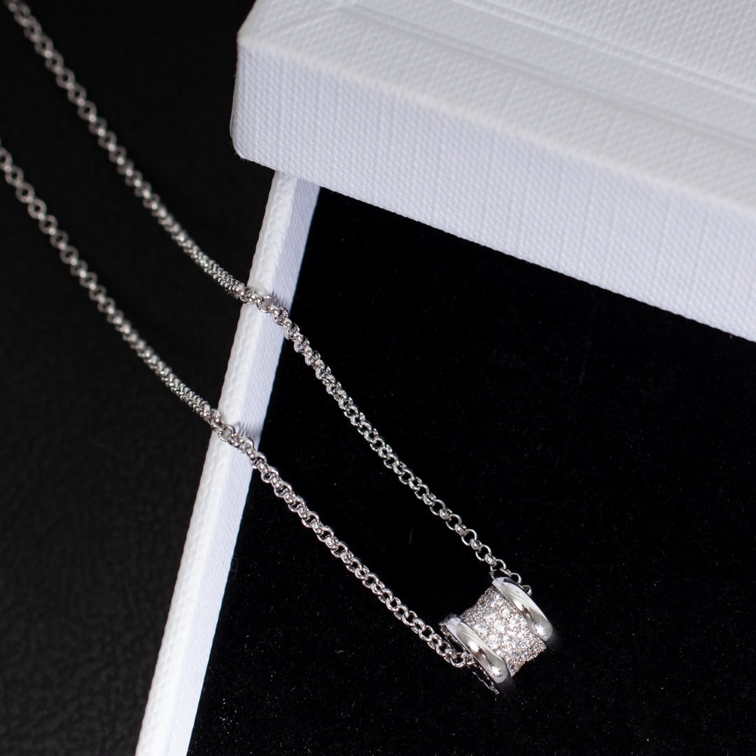 [Shinejoy]ZERO 1 SILVER DIAMOND NECKLACE