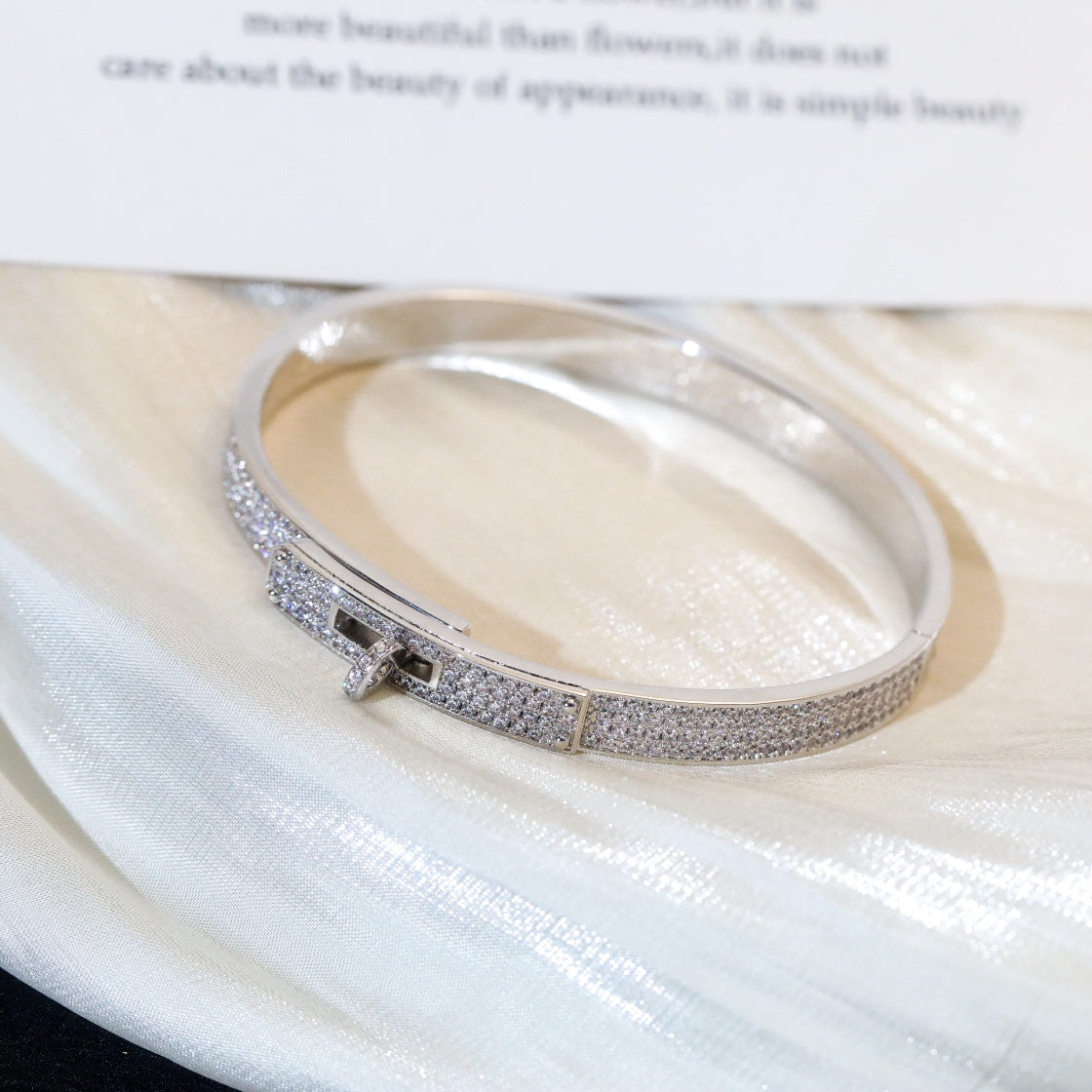 [Shinejoy] BRACELET KELLY PALLIÉ DE DIAMANTS 