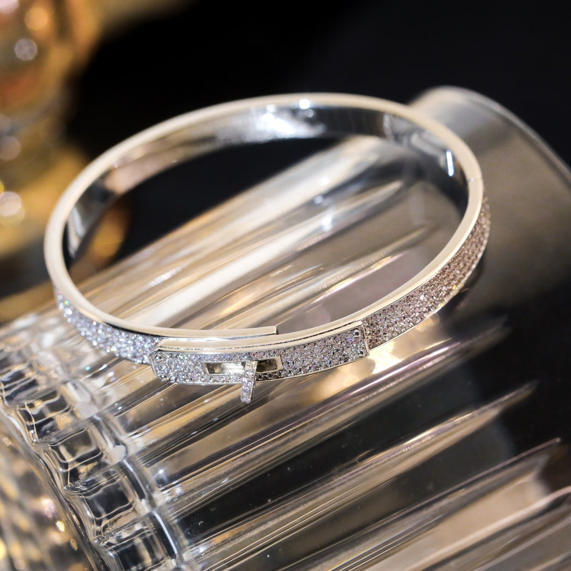 [Shinejoy] BRACELET KELLY PALLIÉ DE DIAMANTS 