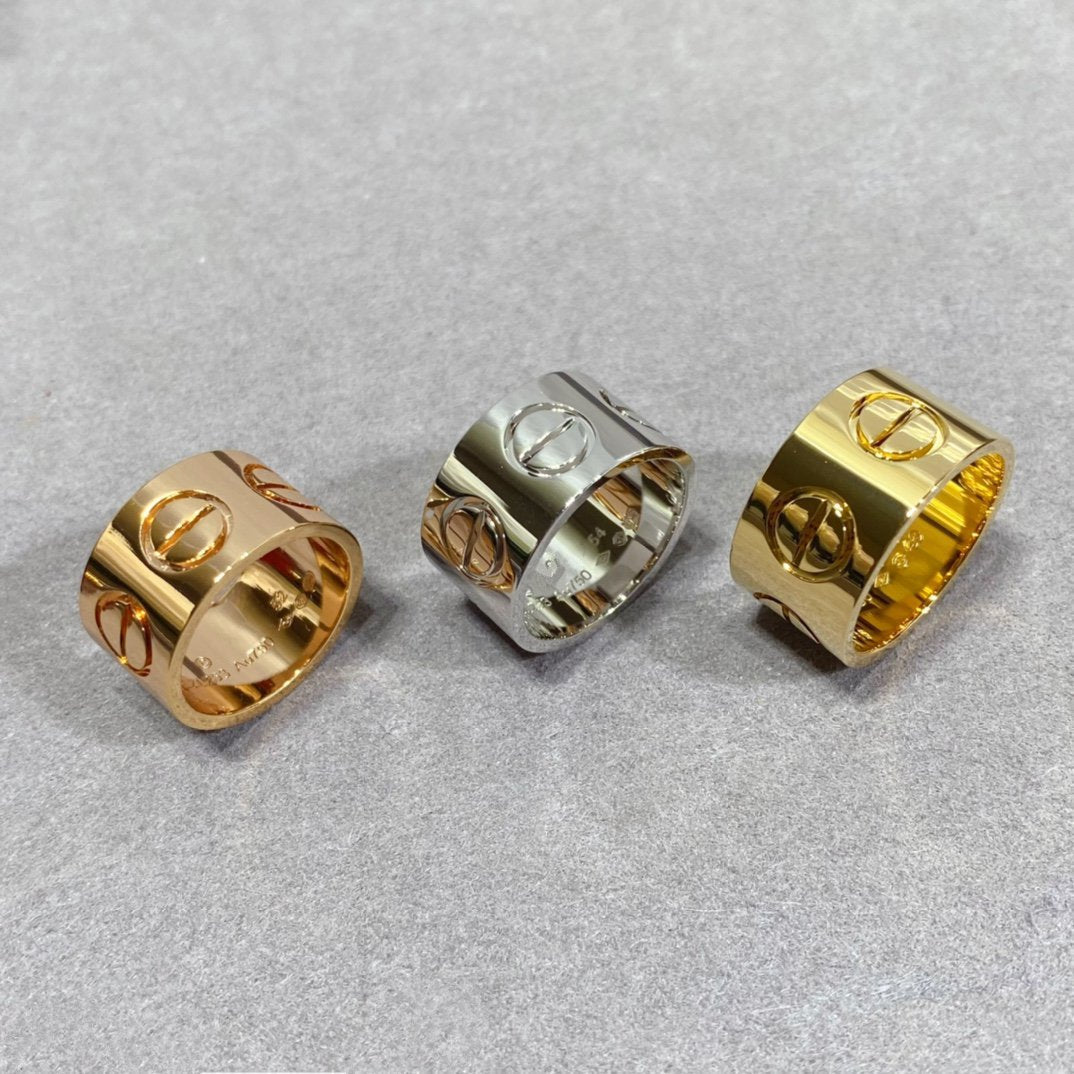 [Shinejoy]LOVE 11MM LARGE RING