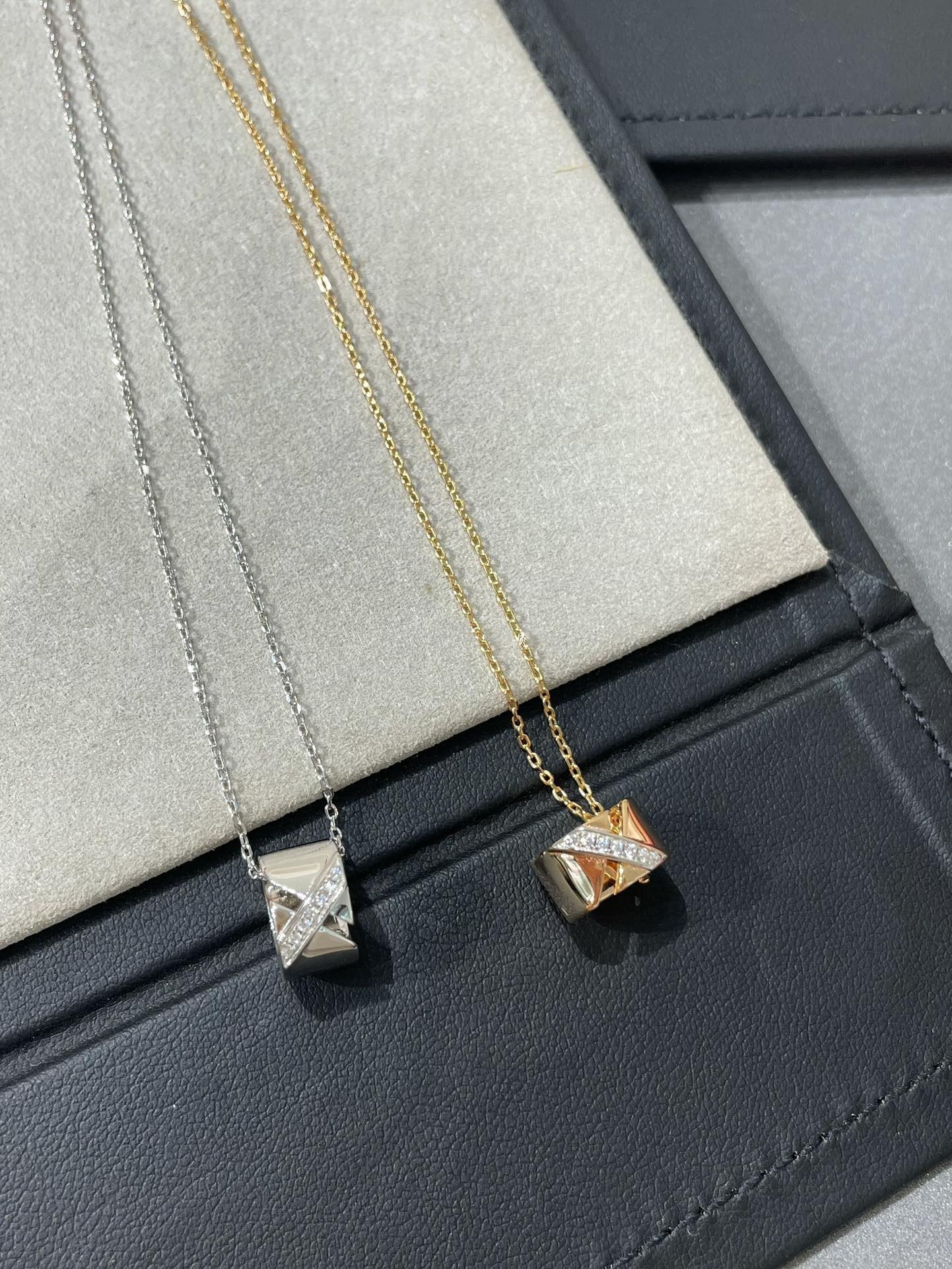 [Shinejoy]LIENS EVIDENCE DIAMOND NECKLACE