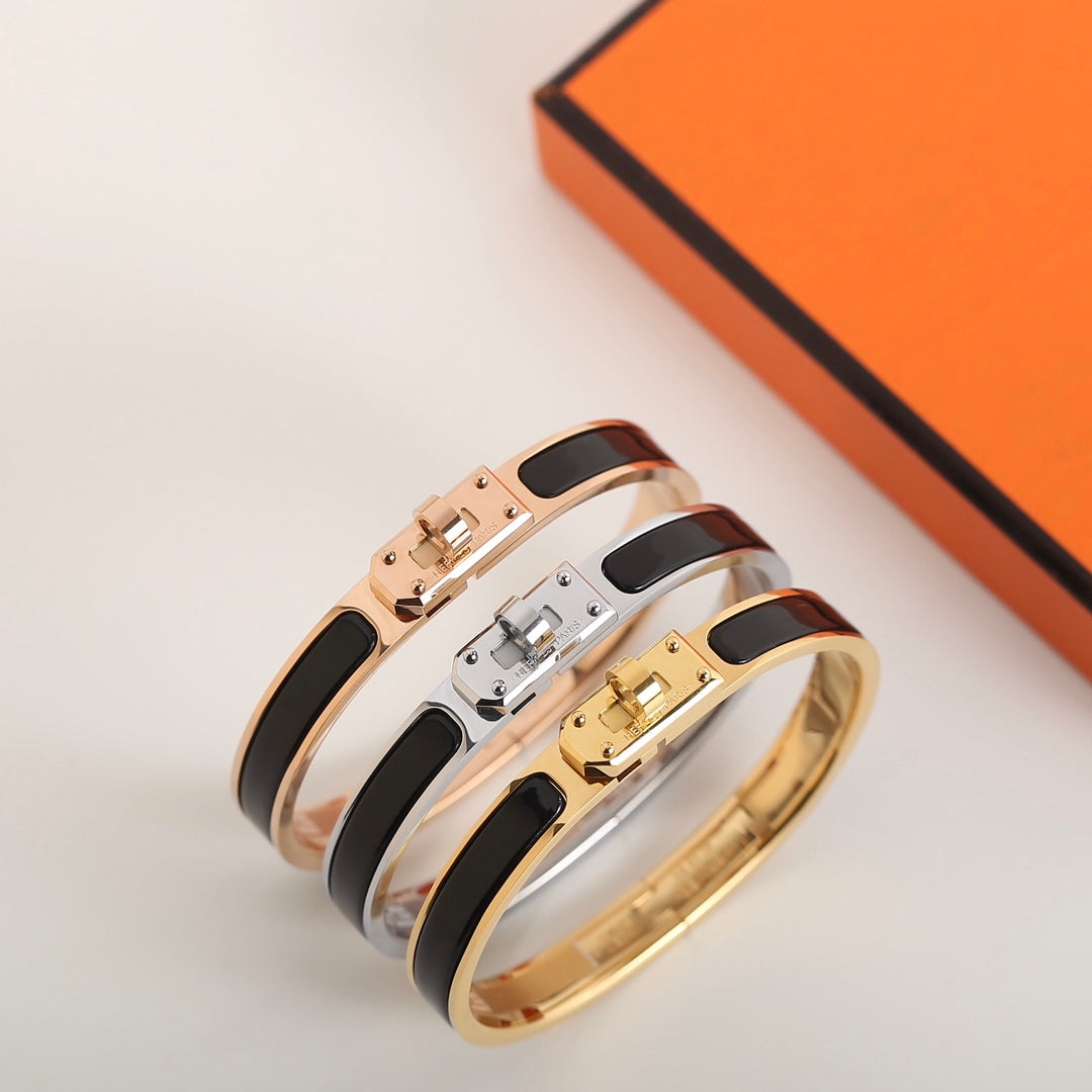 [Shinejoy] BRACELET NOIR HM KELLY