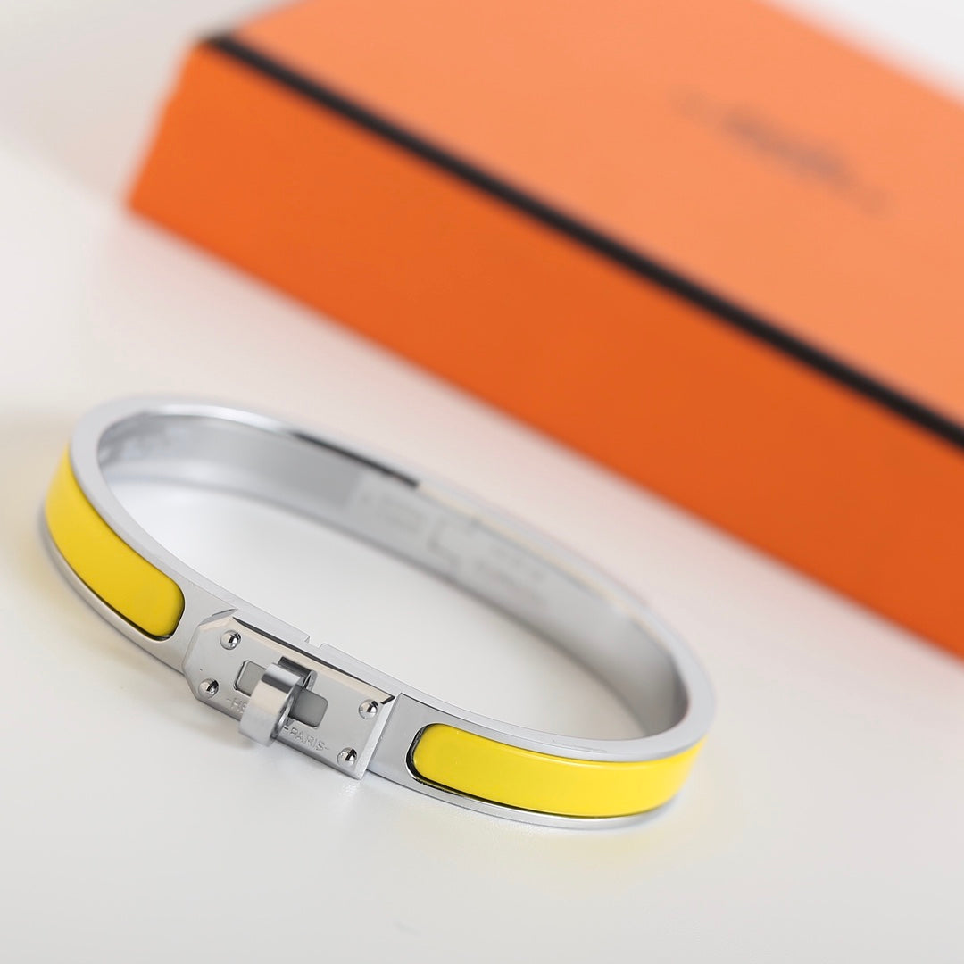 [Shinejoy] BRACELET JAUNE HM KELLY