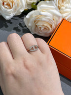 Bague ronde en petit diamant [Shinejoy]