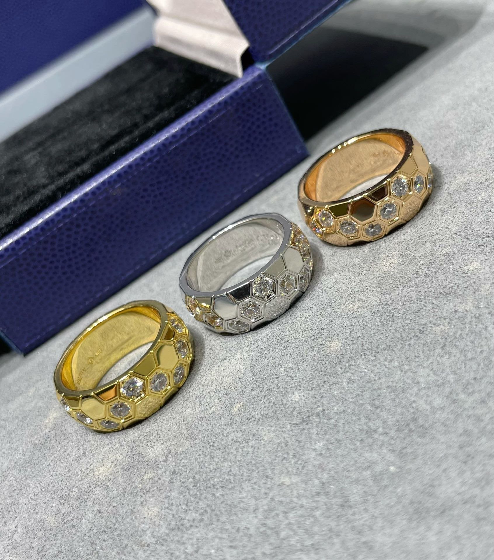 Bague [Shinejoy]BEE LOVE DIAMANT GRAND FORMAT 