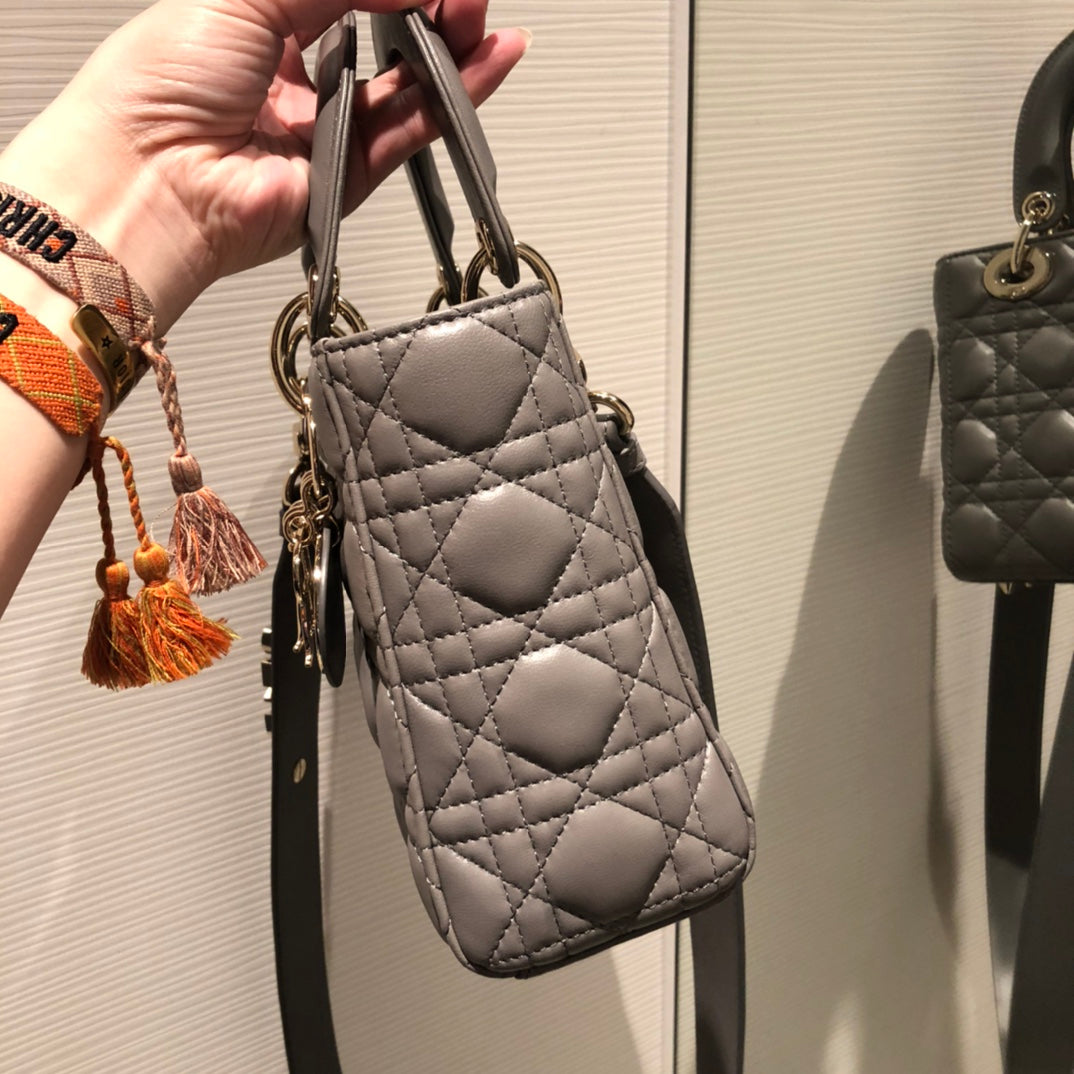 スモールレディ 20 マイABC グレー ラムスキン