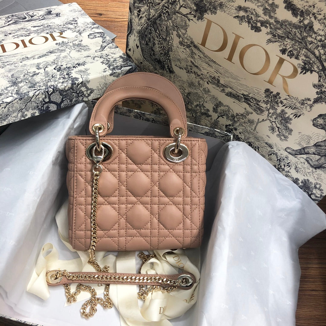 ミニ レディ 17 マイ ABC ベージュ ラムスキン