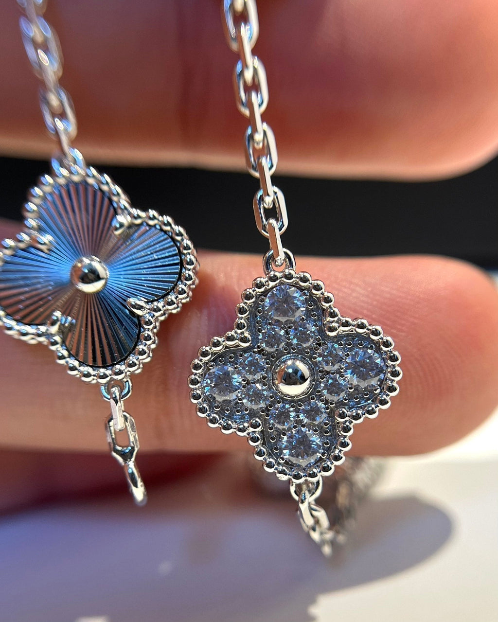 [⭐Shinejoy] CLOVER 5 MOTIF LASER BRACELET COLLECTION