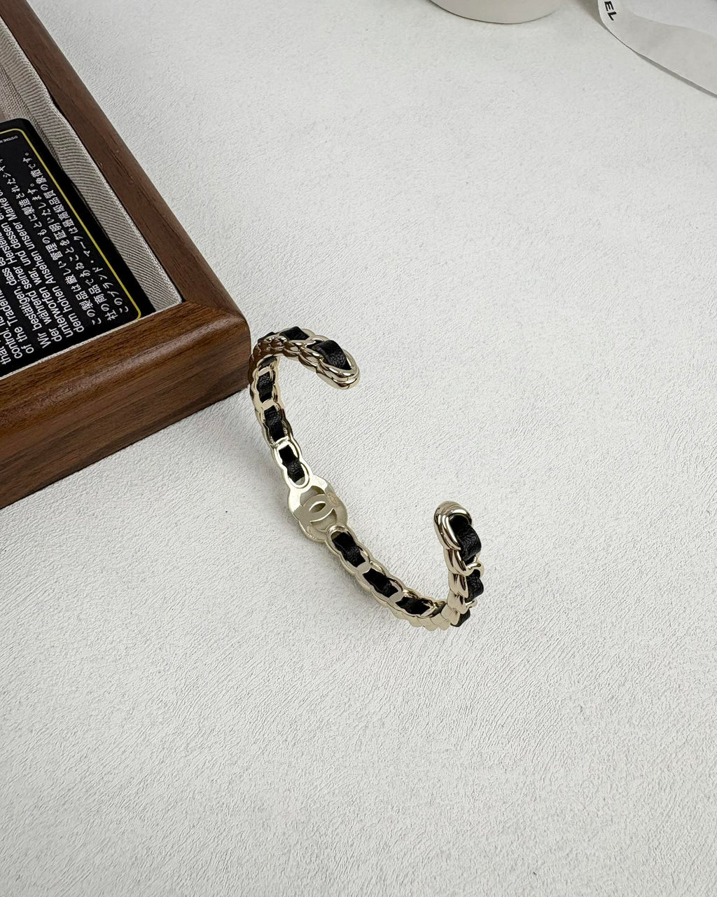 [Shinejoy] Bracelet ouvert Double C 