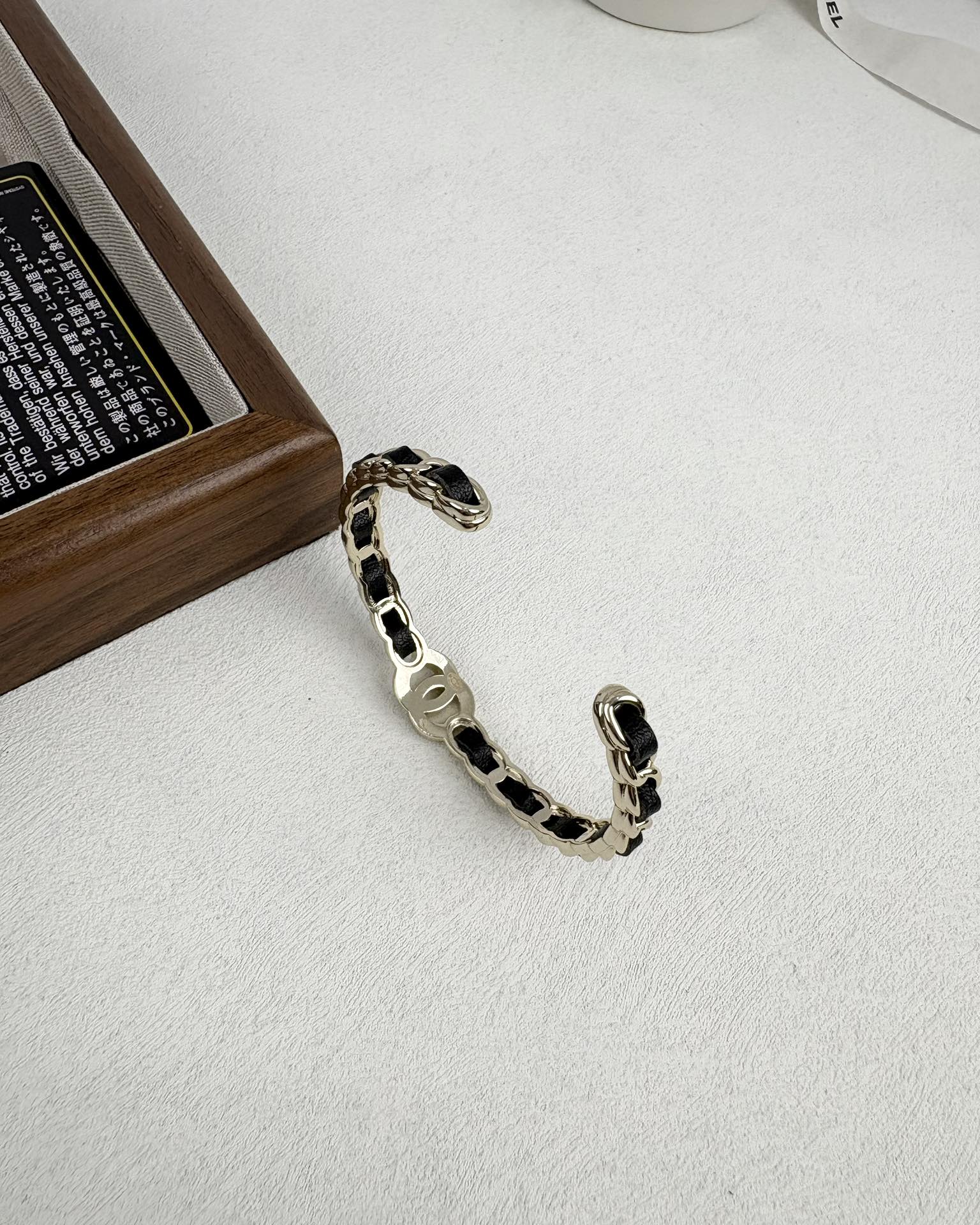 [Shinejoy] Bracelet ouvert Double C 