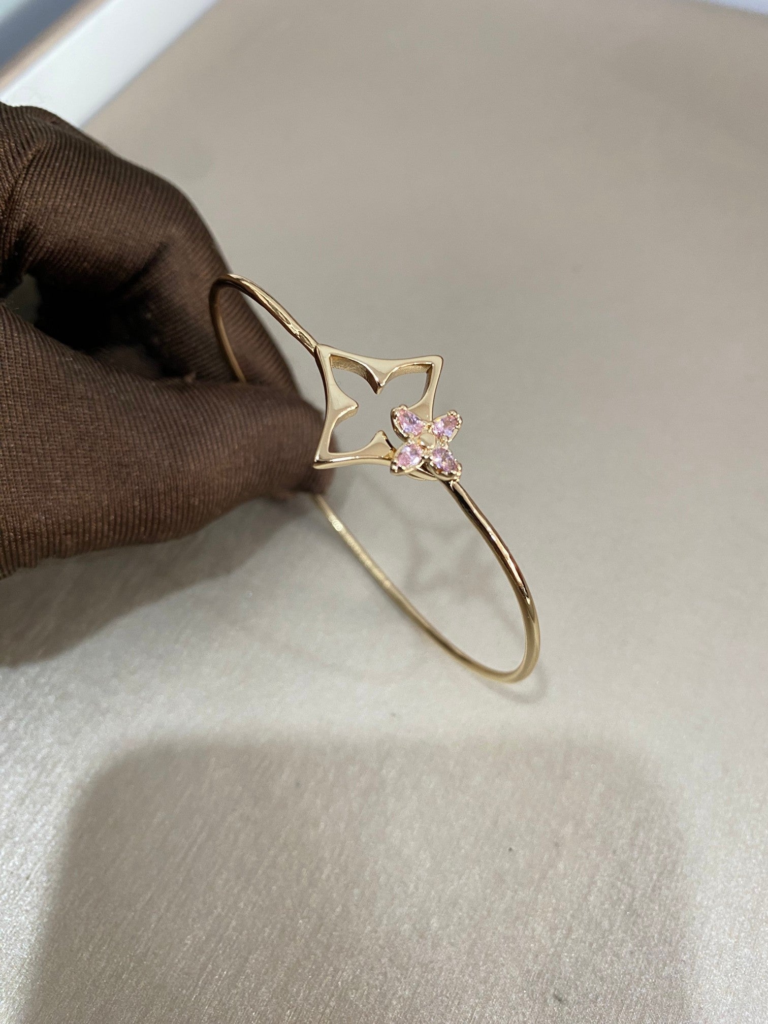 [Shinejoy]Pink Diamond Bracelet