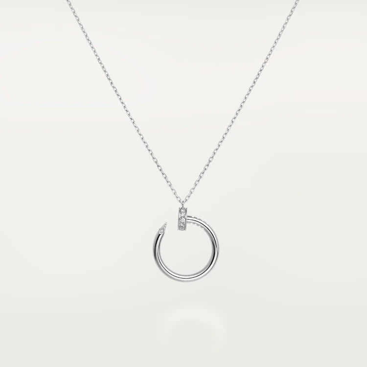 [Shinejoy] COLLIER JUSTE ARGENT 