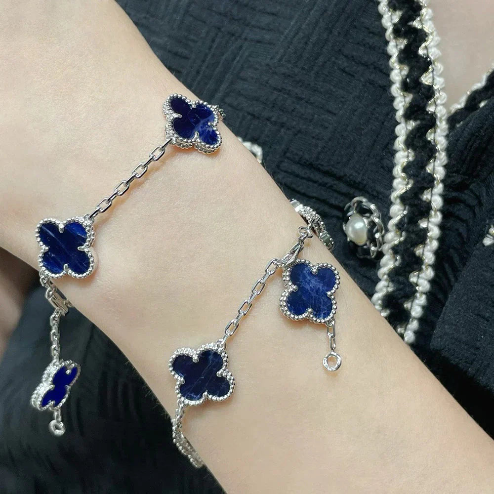 [⭐Shinejoy] COLLECTION DE BRACELETS PIETERSITE À MOTIF CLOVER 5