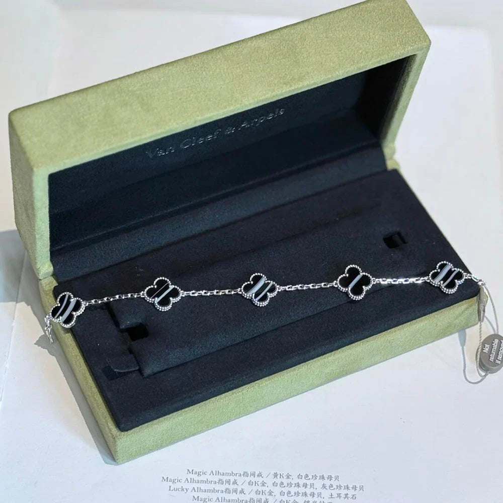 [⭐Shinejoy] COLLECTION DE BRACELETS EN PIERRE PULSAR À MOTIF CLOVER 5