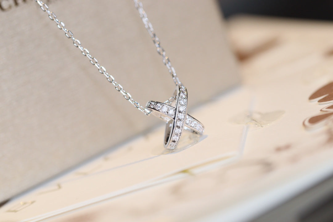 [Shinejoy]JEUX DE DIAMOND NECKLACE
