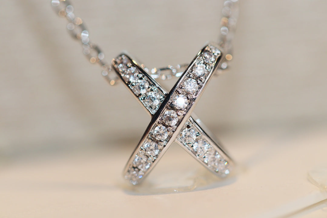 [Shinejoy]JEUX DE DIAMOND NECKLACE