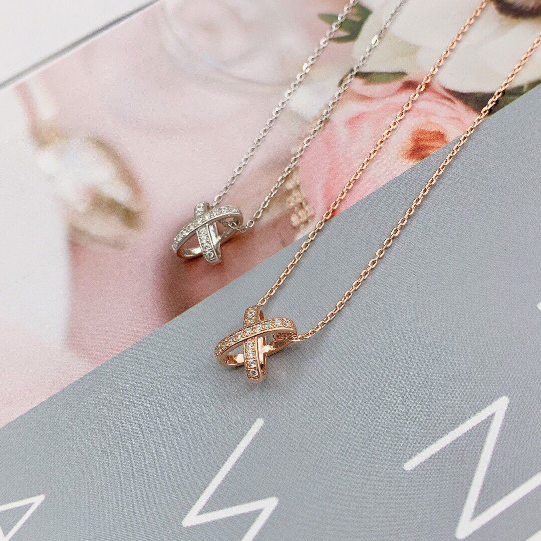 [Shinejoy]JEUX DE DIAMOND NECKLACE