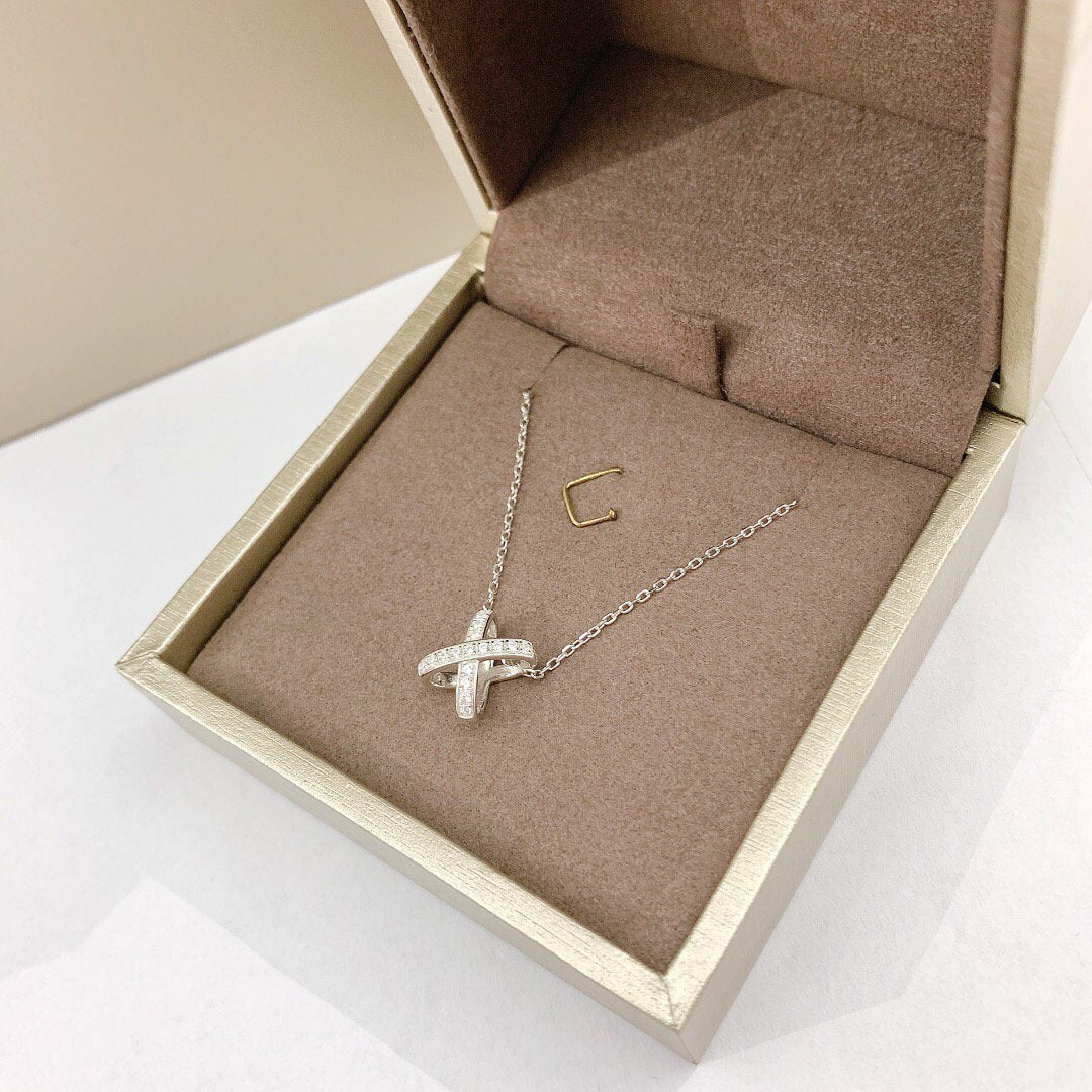 [Shinejoy]JEUX DE DIAMOND NECKLACE