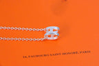 [Shinejoy]HM NECKLACE H LETTER OVAL SERIES