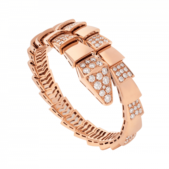 [Shinejoy]SERPENTI BRACELET PINK GOLD DIAMOND