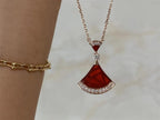 [Shinejoy]DREAM NECKLACE CARNELIAN DIAMOND