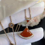 [Shinejoy]DREAM NECKLACE CARNELIAN DIAMOND