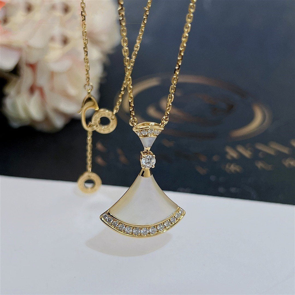 [Shinejoy] COLLIER DE RÊVE MOP OR DIAMANT