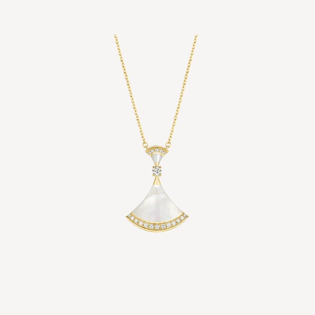 [Shinejoy] COLLIER DE RÊVE MOP OR DIAMANT