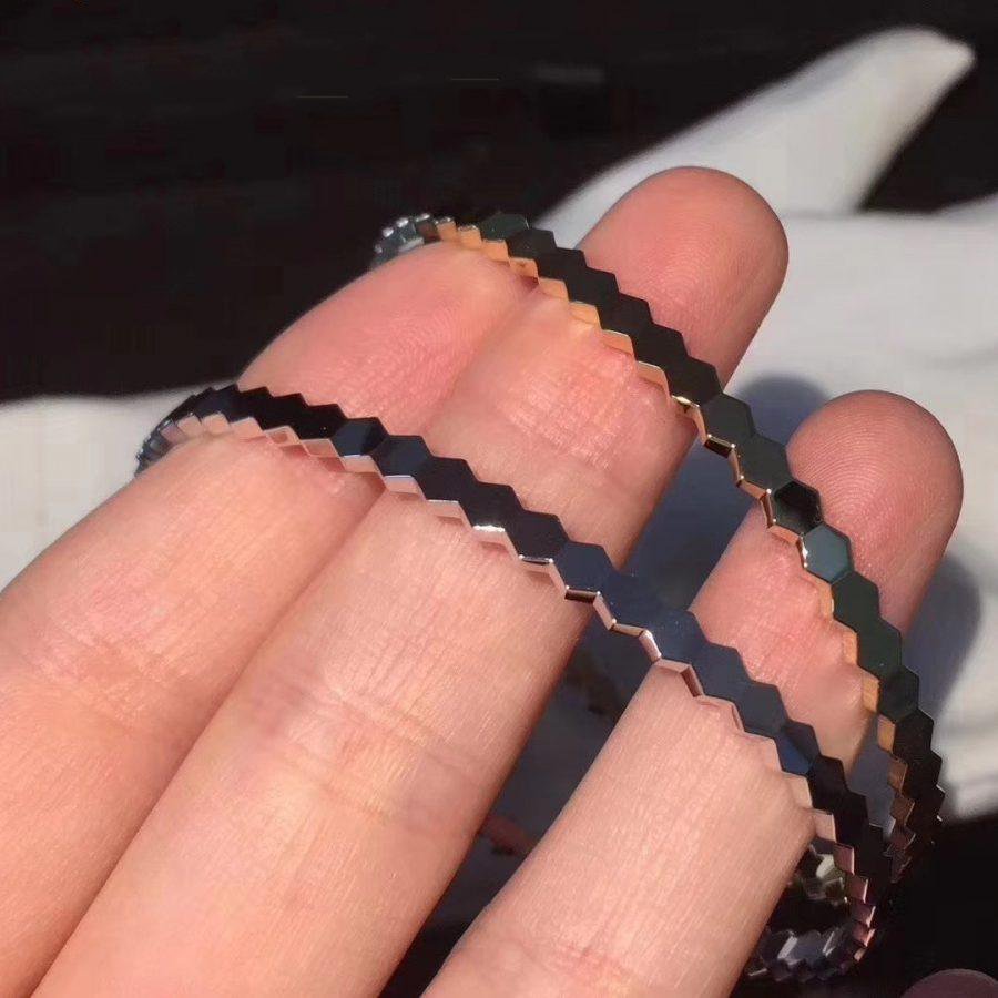 [Shinejoy]Bracelet argenté BEE LOVE