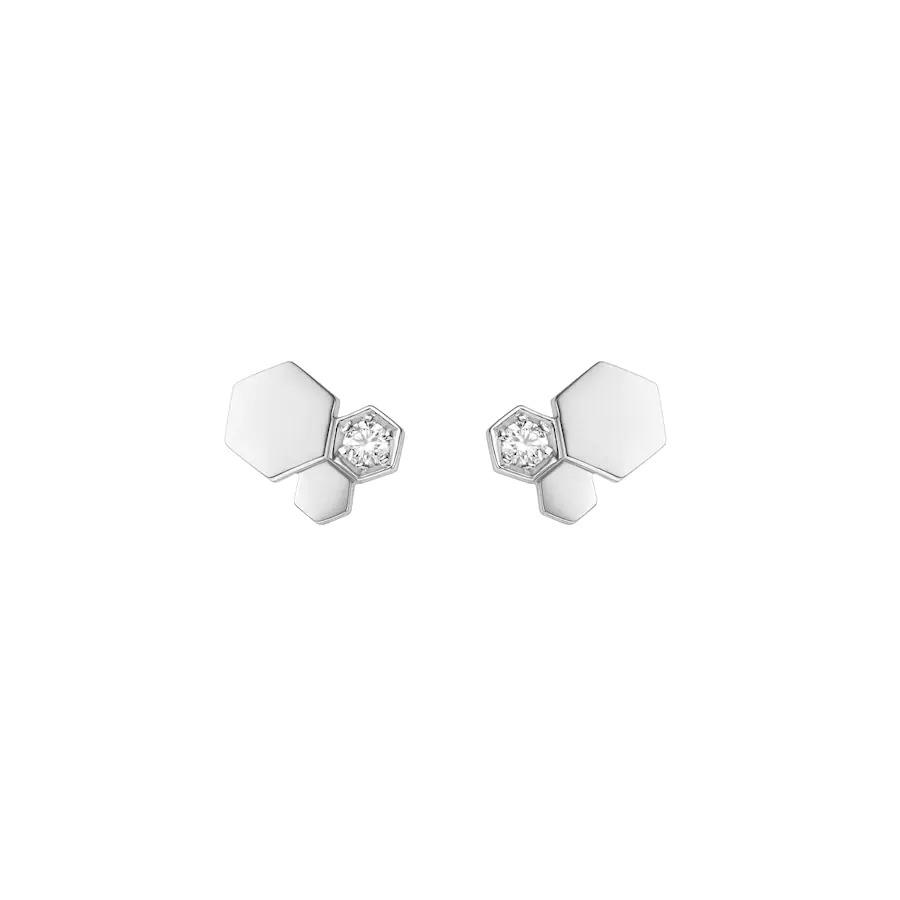 [Shinejoy]BEE LOVE SILVER DIAMOND EARRINGS