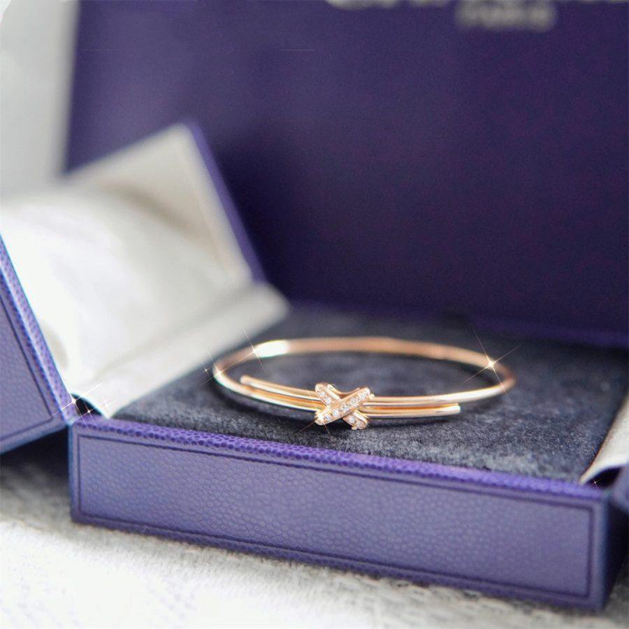 [Shinejoy]JEUX DE ブレスレット ピンクゴールド ダイヤモンド