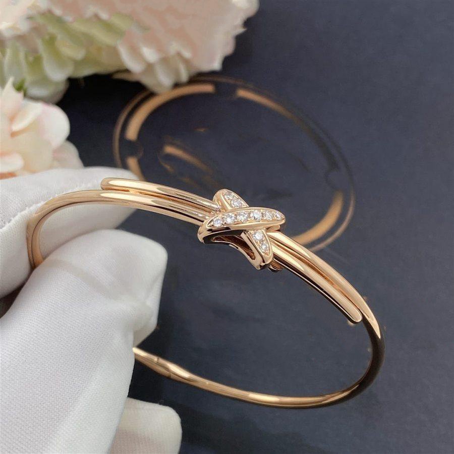 [Shinejoy]JEUX DE ブレスレット ピンクゴールド ダイヤモンド