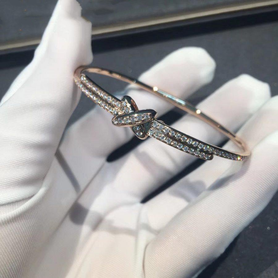 [Shinejoy]JEUX DE ブレスレット ダイヤモンド ピンクゴールド