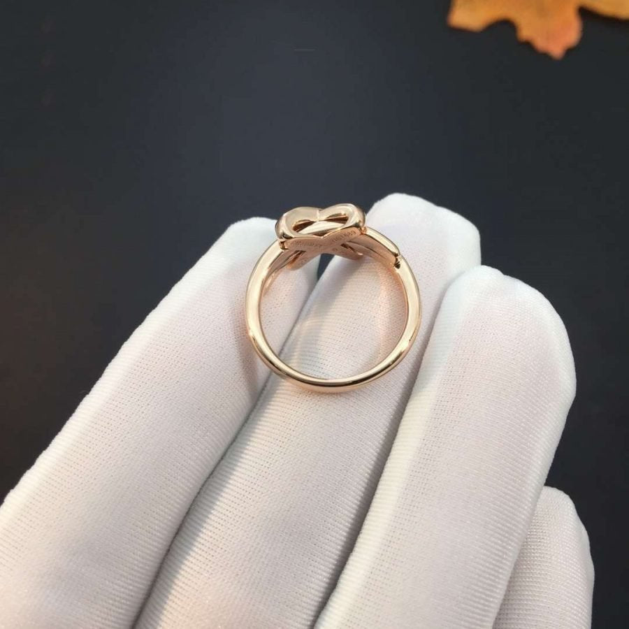 [Shinejoy]JEUX DE PINK GOLD DIAMOND RING
