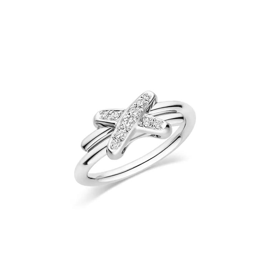 [Shinejoy]JEUX DE SILVER DIAMOND RING