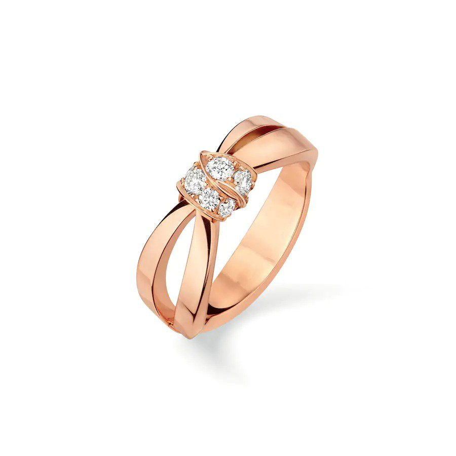 [Shinejoy]LIENS RING PINK GOLD DIAMOND