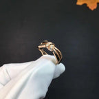 [Shinejoy]LIENS RING PINK GOLD DIAMOND