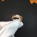 [Shinejoy]LIENS RING PINK GOLD DIAMOND